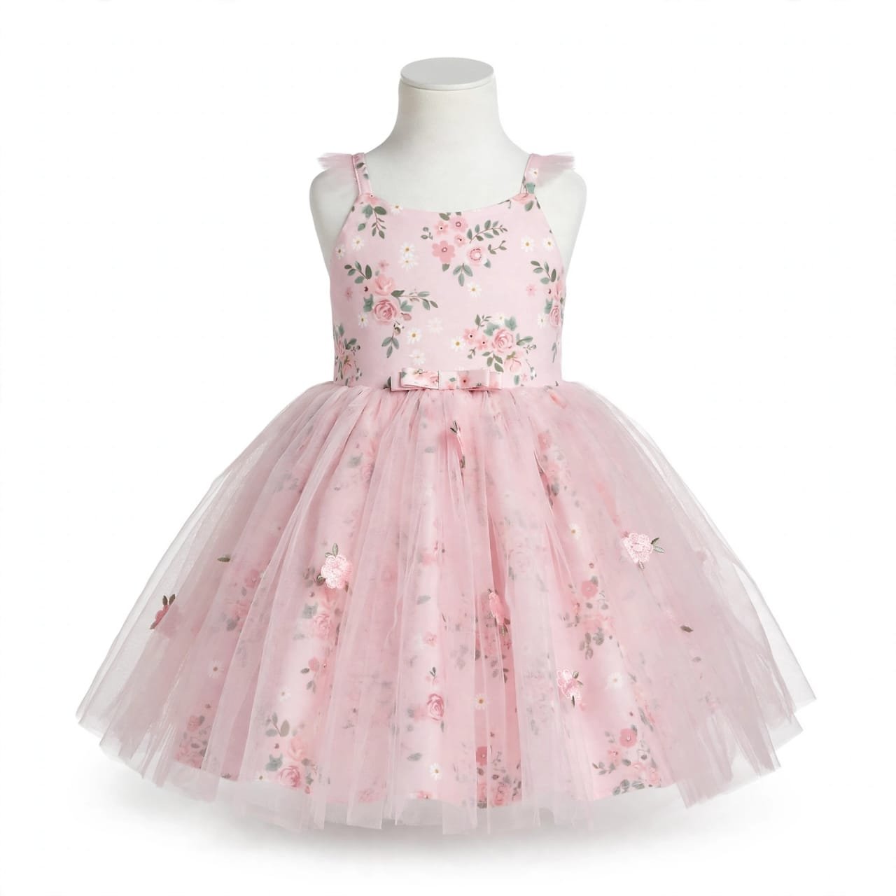 Pink Floral Frock
