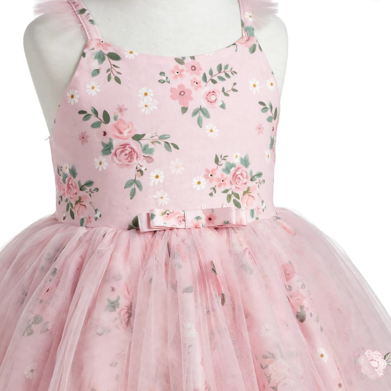 Pink Floral Frock